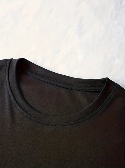 Women's summer casual loose fit large size Leopard Lips print round neck short sleeved T-shirt+shorts two-piece set