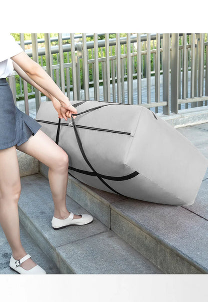 Extra Large Waterproof Moving Luggage Bags Laundry Shopping Bag foldable luggage travel bag Thin Oxford Cheap Quilt Organizer