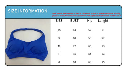 No Logo Yoga Legging Sets for Women Seamless Yoga Set Scrunch Butt Legging Set Workout Gym Suit with Halter Crop Top Badiee Stylez