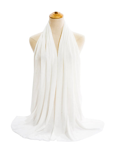 Hot selling stretch jersey turban african headband solid color super soft extra long breathable headband for women