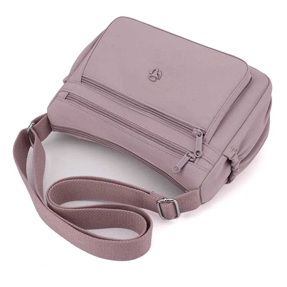 Just Hold A Lot Waterproof Nylon Shoulder Crossbody Bags for Women Messenger Travel Daily Use Bags Suitable for Mothers Shopping