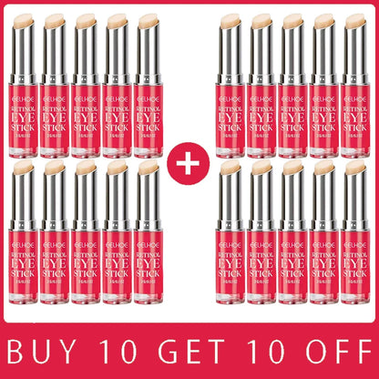 Anti-Wrinkle Eye Cream Retinol Remove Eye Bags Dark Circles Anti Aging Lifting Firming Whitening Moisturizing Brighten Skin Care 20 PCS