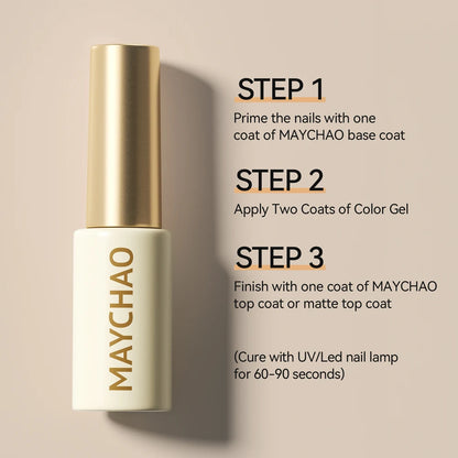 MAYCHAO 5ML Gel Nail Polish 9D Laser Diamond Glitter Cat Eye Gel Semi-Permanent Soak Off UV LED Gel Nail Manicure Tools Nail Art