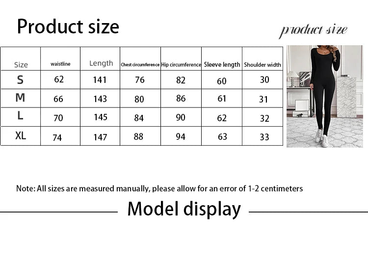 European and American sexy chest revealing waist cinching boat collar long sleeved small hole strip jumpsuit Badiee Stylez