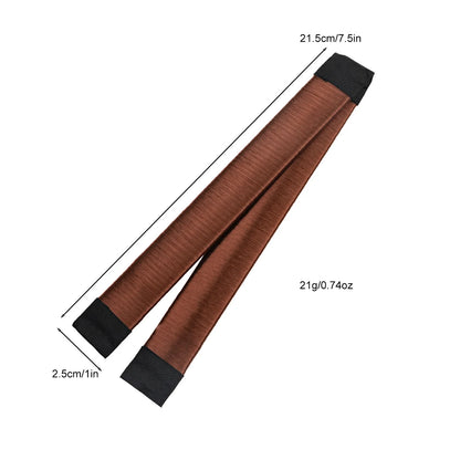 Lady Girl Hair Accessories Sweet French Dish Made Hair Band Ball Twist Magic DIY Tool Bun Maker Synthetic Donuts Bud Head Band Badiee Stylez