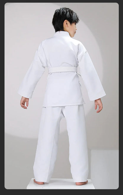 New Breathable karate uniform for kids and adults lightweight pants and jackets martial arts uniform with free belt for students Badiee Stylez