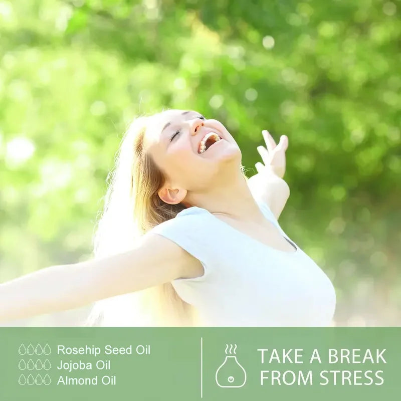 30ml Natural Organic Almond Oil Anti Wrinkles Face Oil Relaxing Therapeutic Massage Oil Firming Skin Body Oil Skin Care Products