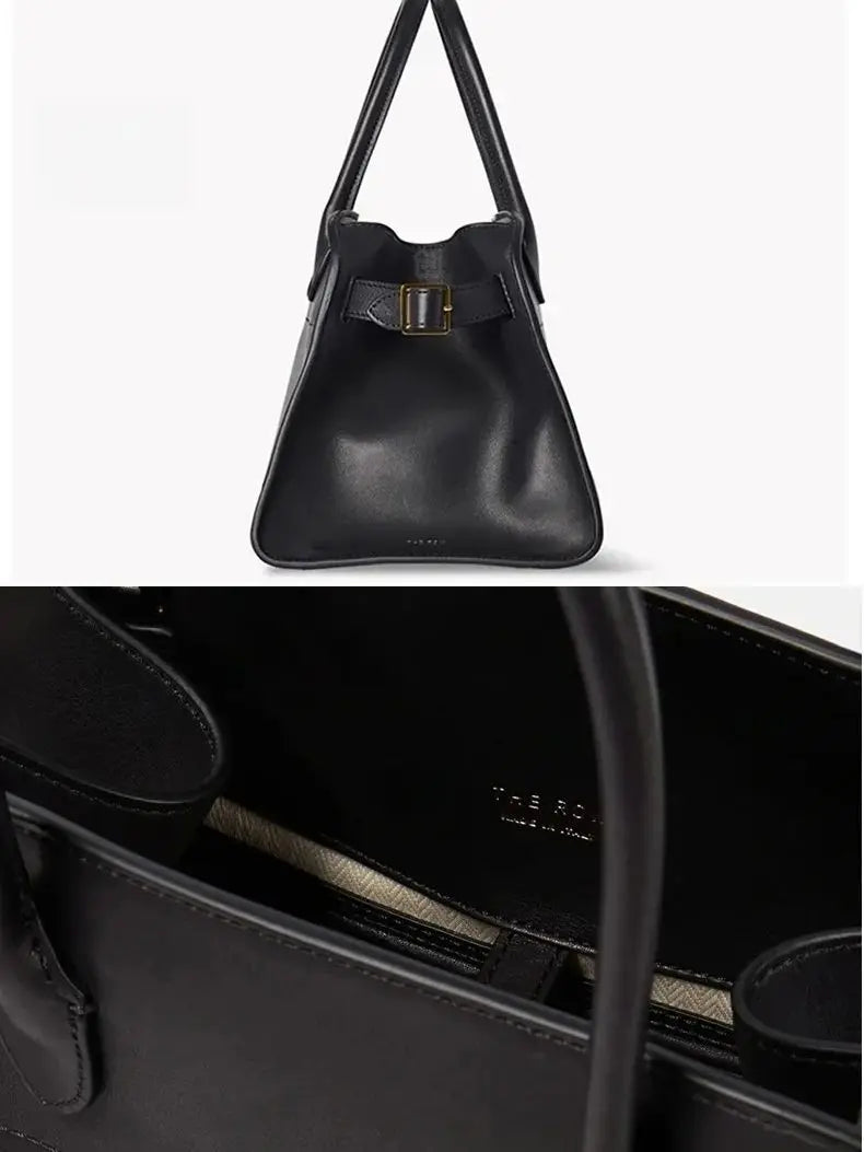 Handbag Tote Tote Commuter Leather Large Capacity Computer Bag White Soft Breathable Handbags Traveling