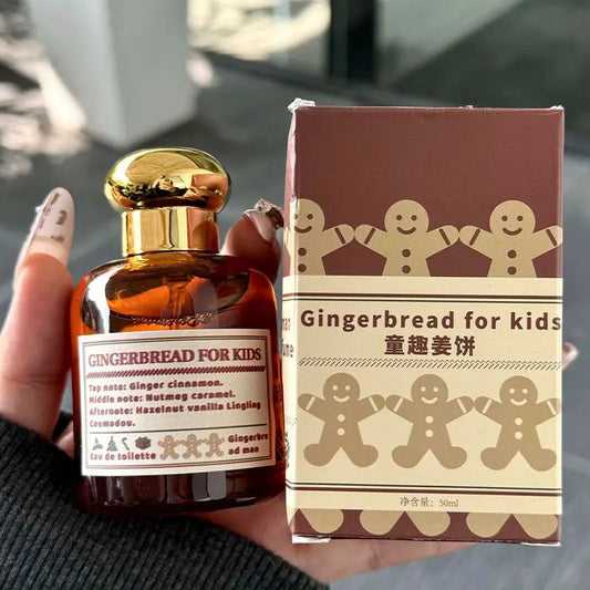 Sweet Dessert Women's Perfume Gingerbread Caramel Milky Gourmet Scent Eau De Toilette 50ml Long-lasting Fresh Woody Perfume Spra Badiee Stylez