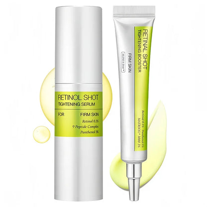 Retinol Shot Tightening Booster For Firm Skin Face Serum Eye Cream Moisturizing Anti Aging Wrinkles Dark Circles Puffiness Care Set
