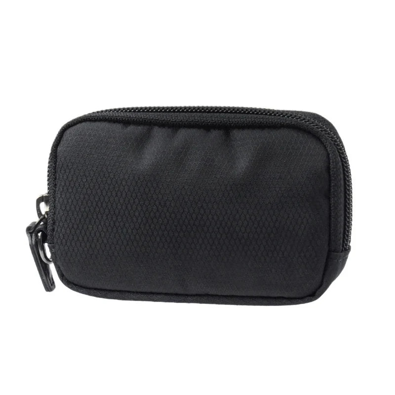 Japanese Style Casual Coin Pouch Nylon Cloth Mini Purse Waterproof Men Coin Purse Small Cute Wallet Cute Purse Clutch Bag