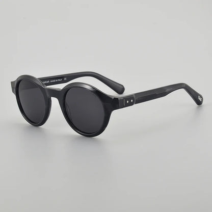 TAG Hezekiah luxury Brand vintage Polarized Sunglasses Men Women Retro round Driving Sun glasses Fashion UV400 acetate Sunglass C003 other