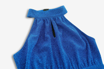 VigoCasey 2025 Female Sleeveless Evening Party Dress Women Summer Solid Bodycon Dress Sexy Lady Stand-up Collar Tight Dresses