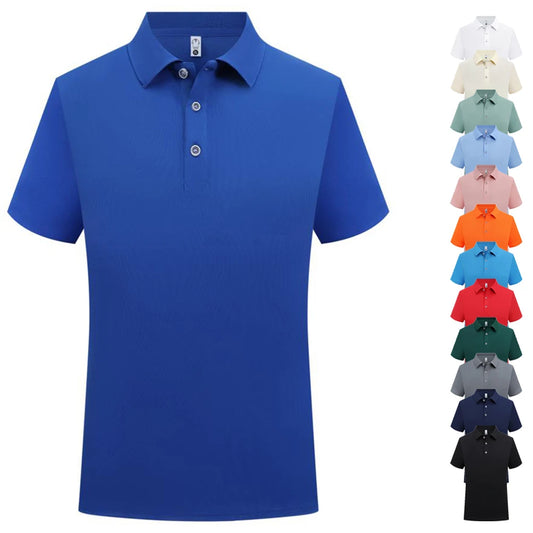 Sublimation Blank Polo Shirts Men Summer Short Sleeve Collar T Shirt Wholesale Casual Polo Tshirt For Men Camisas Para Hombres