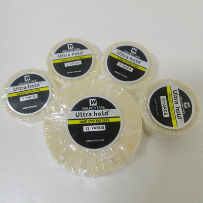 Lace Wig Tape Glue for Hair Extensions Ultra Hold Adhesive Tape Glue for Wig 3/12 Yard Lace Wig Glue Hair System Tape For Toupee