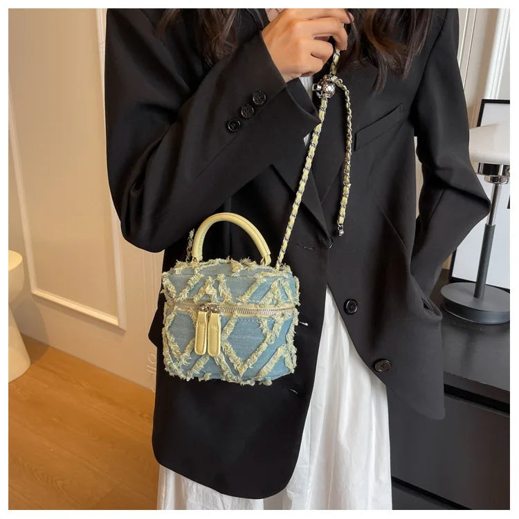 2024 New Designer Single Shoulder Bag Women Fashion Chain Crossbody Bags For Women Brand Ladies Handbags And Purses