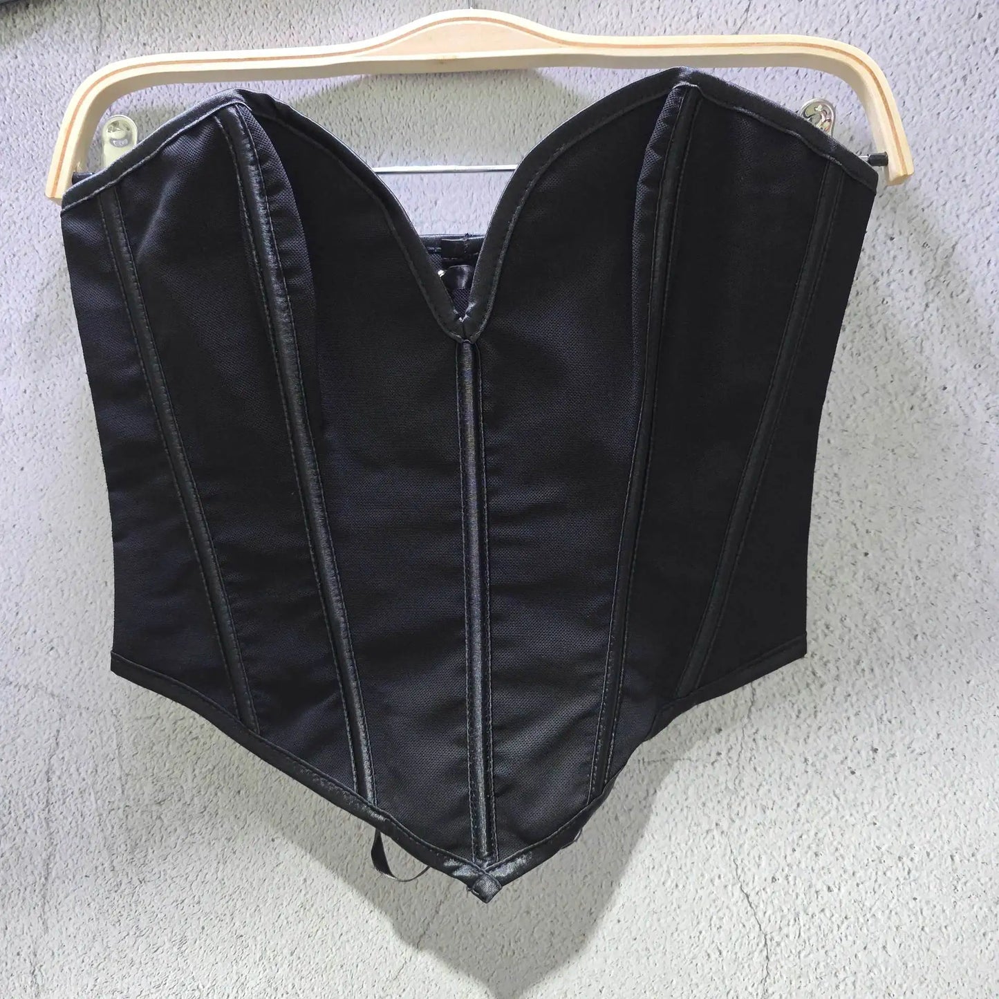 Y2k Top Women Clothing Sexy Tops Camis Tees Fashion Clothes Corset Streetwear Party Club Underwear Bustiers Slimming Lingerie B-black
