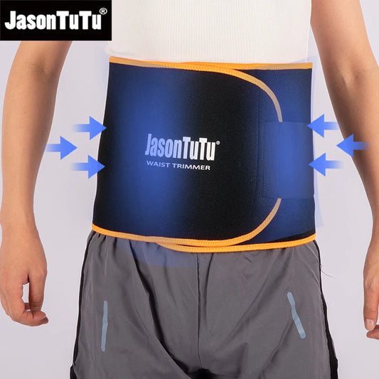 JASONTUTU Neoprene Sport Waist Belt Support Body Shaper Waist Trainer Loss Fitness Sweat Belt Slimming Strap Waist Trimmer