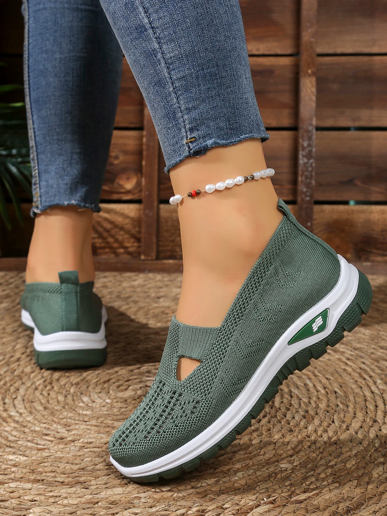 women's summer shoes - casual sneaker, Non-slip sole design, fly-woven upper is more skin-friendly sale shoes with free shipping