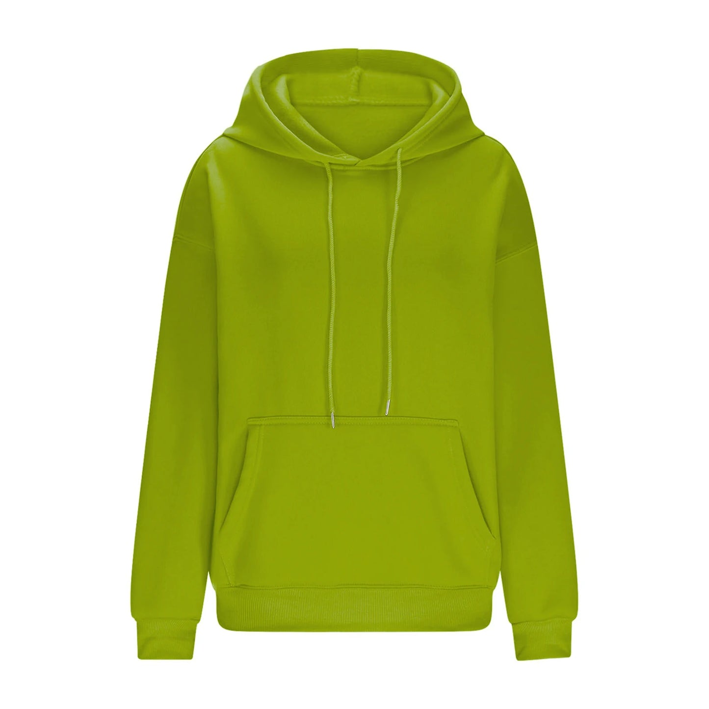 Men Women's 2025 Casual Fashion Trend Hoodies Spring And Fall Casual Outdoor Hoodies Popular Font Print Hoodie S-3XL Grass Green