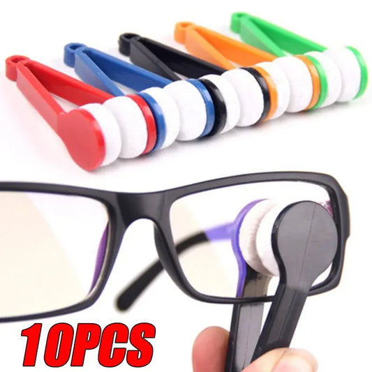 10/5/1pcs Portable Multifunctional Glasses Cleaning Rub Eyeglass Sunglasses Spectacles Microfiber Cleaning Brushes Wiping Tools Badiee Stylez