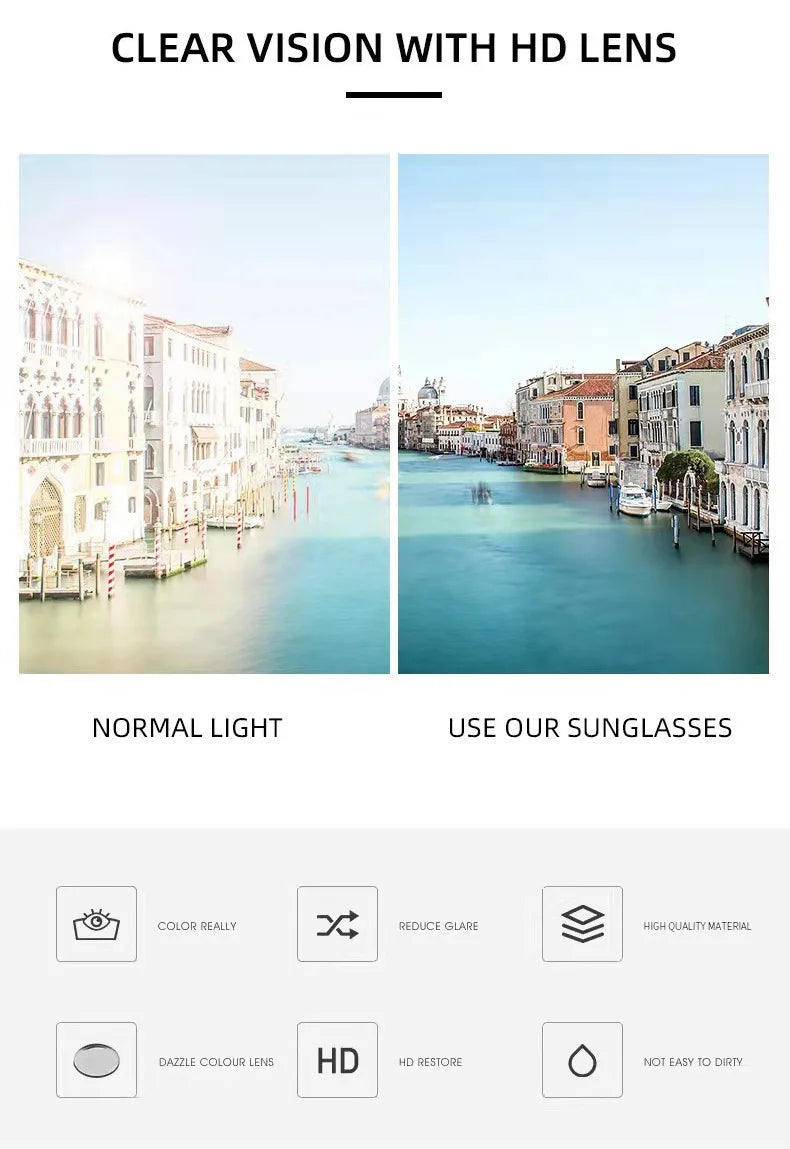 Men Sunglasses Unisex Square Vintage Sun Glasses Bicycle Sunglass Polarized Sunglasses Retro Feminino for Women Men