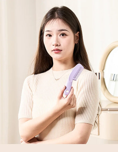 Portable Mini Hairdressing Comb Two-In-One Hair Cutting And Styling Professional Salon Comb for Black Hair And Wigs