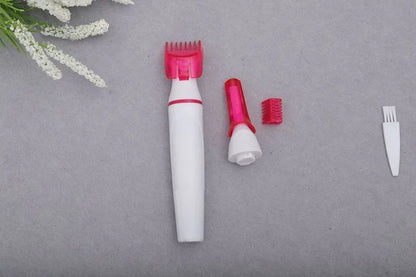 Multifunction 5 In 1 Electric Epilator For Women Hair Remover Shaver Razor For Eyebrow Underarm Bikini Leg Depilador Feminino