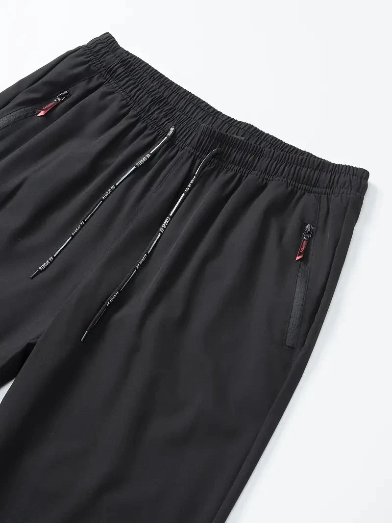 2 Pieces Men's Casual Pants Stretch Elastic Waist Jogger Korean Classic Blue Black Gray Male Brand Trousers Plus Size Badiee Stylez