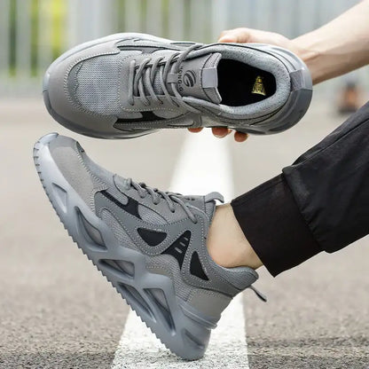 Lightweight Safety Shoes Men Women Work Shoes Steel Toe Cap Working Boots Sneakers Man Women Breathable Shoes Tactical Boots