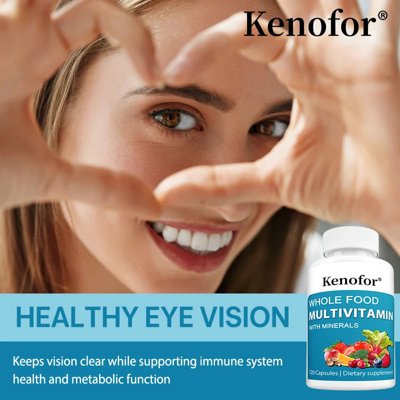 Multivitamin Capsules, Antioxidant, Skin Repair, Liver Health, Improvement of Anemia and Vitamin Deficiency, Support Energy