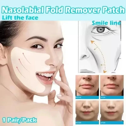 Hydrogel Smile Lines Patch Reduce Fne Lines Lifting Sagging Improve Dry Rough Smooth Enhance Skin Elasticity Moisturizing Care