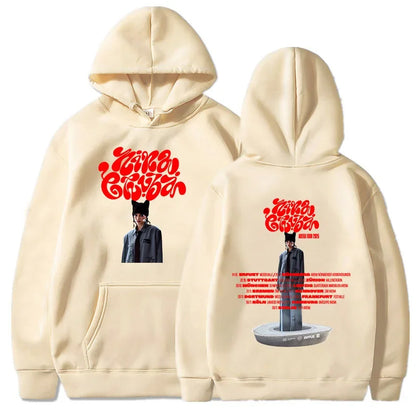 Arena Tour 2025 Nina Chuba Hoodies Sudaderas Para Mujer Winter Women Men Clothing Singer Printing Sweatshirts Casual Pullovers khaki