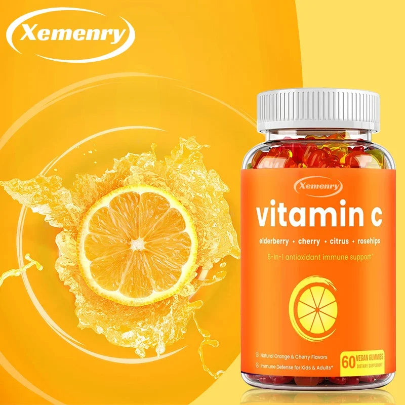 Vitamin c - Overall Health Vitamin Dietary Supplement, Boosts Immunity, Gluten-Free Vegetarian