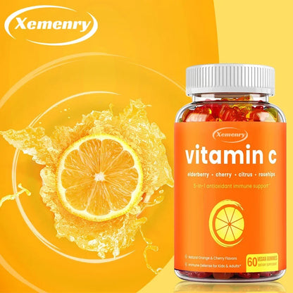 Vitamin c - Overall Health Vitamin Dietary Supplement, Boosts Immunity, Gluten-Free Vegetarian