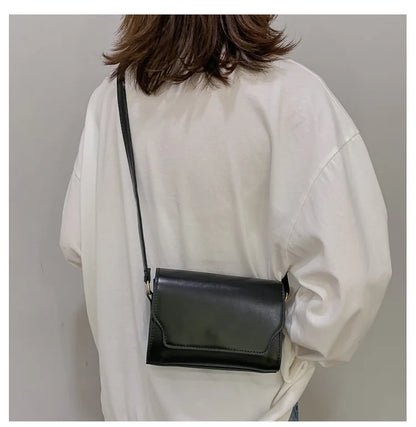 Mini Crossbody Bag for Women PU Leather Shoulder Bags Luxury Designer Handbag Fashion Female Messenger Small Square Pocket