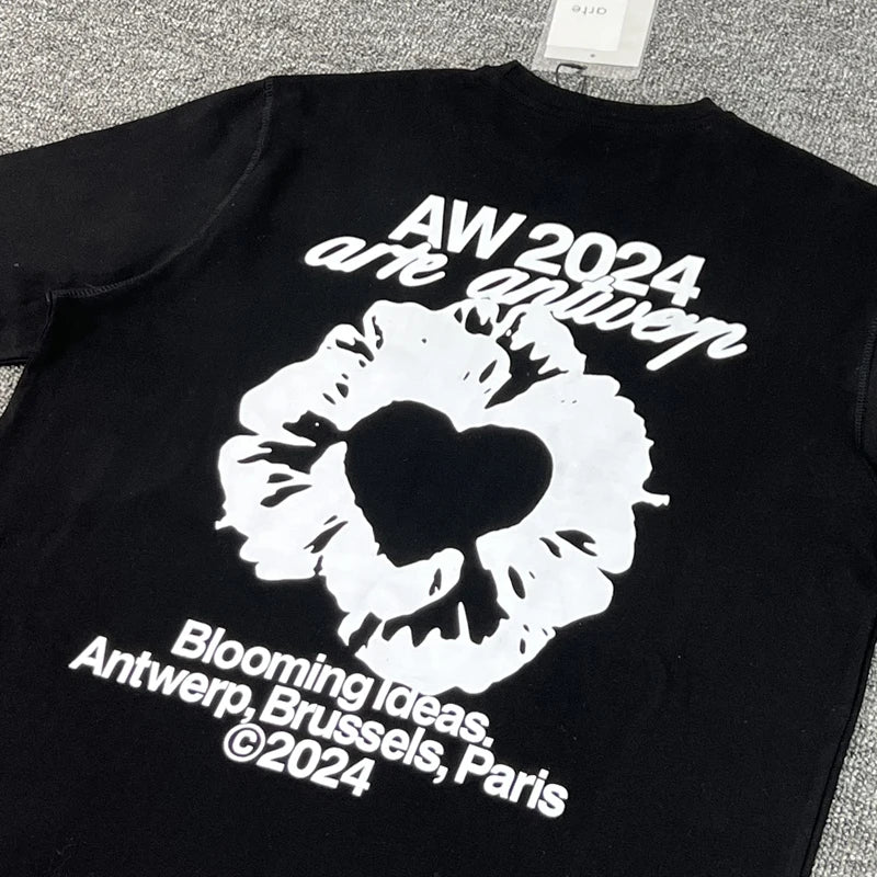 ARTE T-shirts Men Women Couples Streetwear High Quality Print Round Neck Short Sleeve Arte Top Tee One Day Shipped Out
