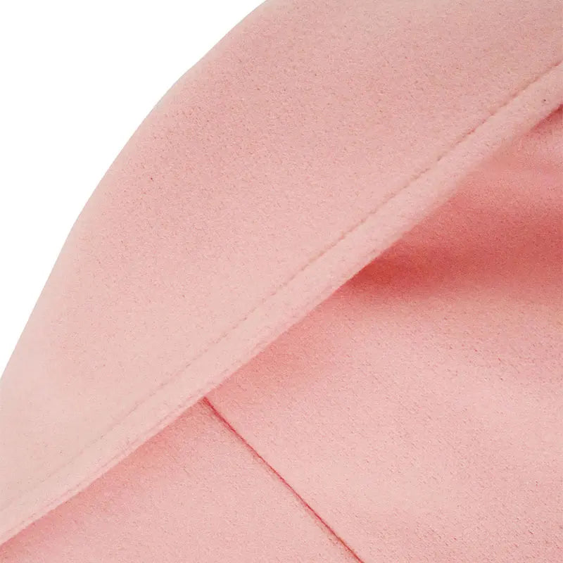 Women Trench New Autumn Winter Pink Coat Fashion Streetwear Suit Collar Button Elegant Lady Coat Trench Slim Versatile Clothing