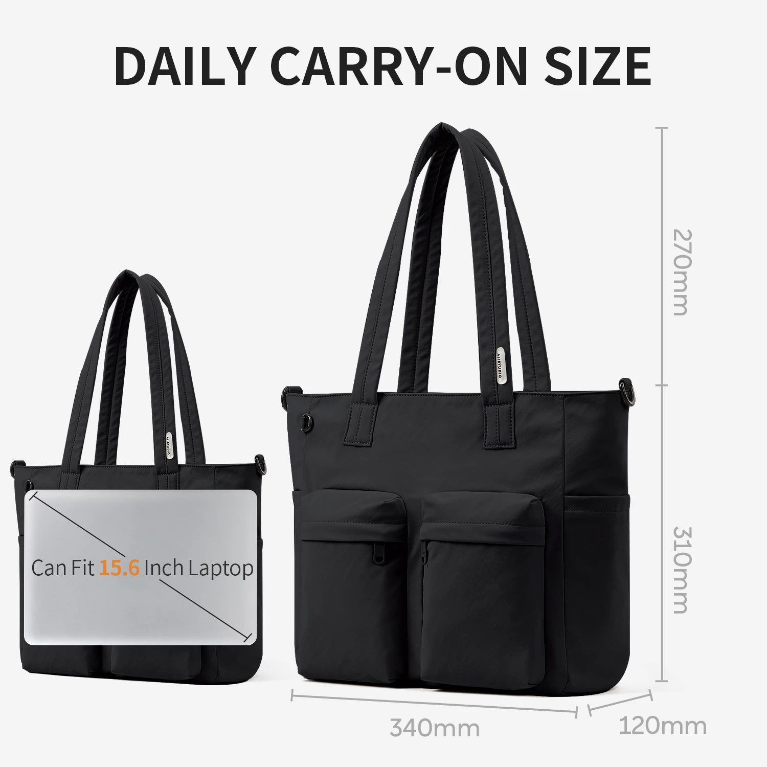 AJI Shoulder Bag For Women 2025 New Fashion Crossbody Bag Wear-Resistant Waterproof Nylon Female Handbags Ladies Messenger Bag