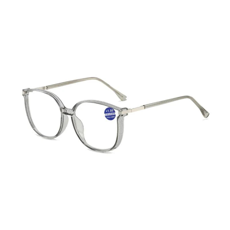 Reading Glasses Women Men Square Prescription Lenses Multifocal Eyeglasses Anti-blue Light Computer Eyewear Frames Badiee Stylez