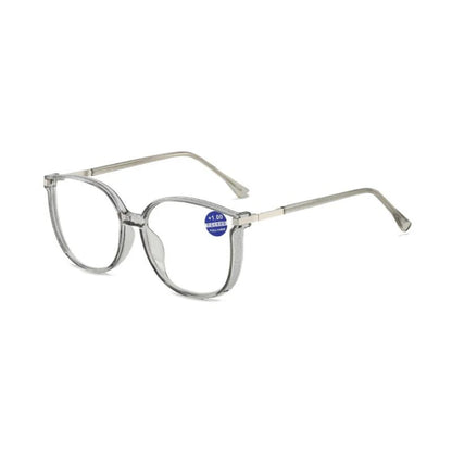 Reading Glasses Women Men Square Prescription Lenses Multifocal Eyeglasses Anti-blue Light Computer Eyewear Frames Badiee Stylez