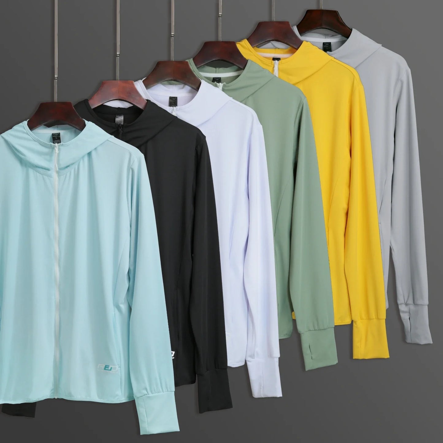 2023 new Men's Jacket Zip Hoodie Long Sleeve T-shirts Gym Sports Clothing Running Male Coat Jackets For Men Hooded Sweatshirts