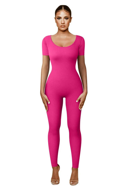 Women's Yoga Jumpsuit Seamless Sports Yoga Bodysuit Fashionable Fitness Sportwear Yoga Romper Badiee Stylez