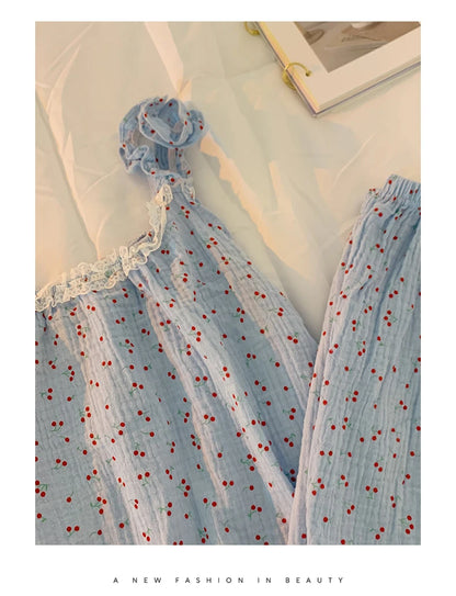 Summer Ins Sle Women's Cotton Spwear Sweet Strap ort Pants Home Clothes Sexy Cute Japanese Sle Pure Desire Home Clothes