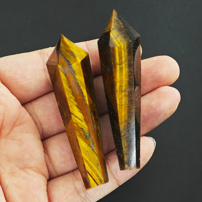 Natural Red Glue Flower Wand White Crystal Tower Home Decoration Rock Quartz Wand Single Point Polished Obelisk Healing Gift