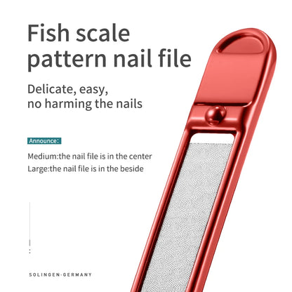 MR.GREEN Nail Clippers Stainless Steel Curved blade Clipper Fingernail Scissors Cutter Manicure tools trimmer with nail files