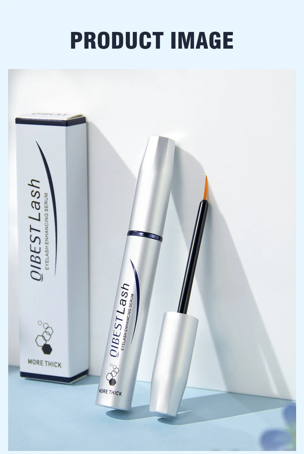 Eyebrow Eyelash Growth Serum Fast Growing Prevent Hair Loss Damaged Treatment Prevent Baldness Fuller Thicker Eye Care Makeup