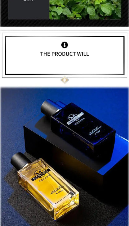 Original brand perfume, men's Cologne, long-lasting talk fragrance, ocean scent, woody cologne