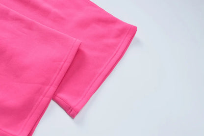 Leosoxs Women Casual Two Piece Pants Set Y2K Long Sleeve Mini Sweatshirt Cardigans Hoodies Tops+ Pant Tracksuits Fashion Winter