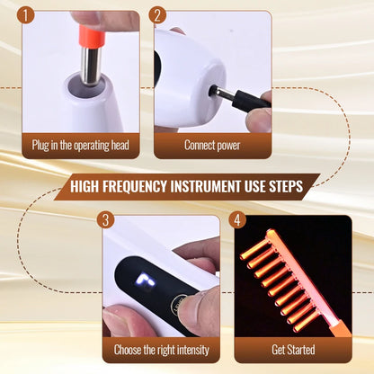 High frequency facial cleansing and blemish control device professional beauty equipment for home use the effect is very good